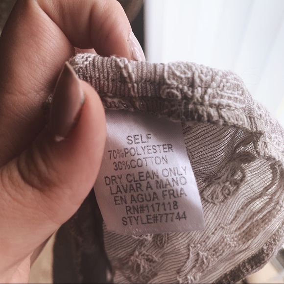 Marineblu Sheer Button Up Top - Picture 10 of 10